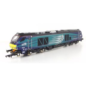 Dapol 4D-022-001-SH OO Gauge Class 68 68002 'Intrepid' DRS DCC Sound Fitted
