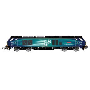 Dapol 4D-022-026S OO Gauge Class 68 68033 'The Poppy' DRS Compass DCC Sound Fitted