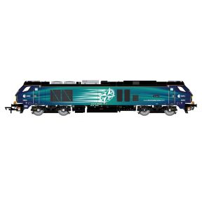 Dapol 4D-022-027S OO Gauge Class 68 68002 'Intrepid' DRS Compass New DRS Logo DCC Sound Fitted