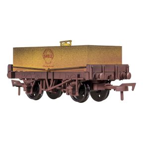 Dapol 4F-032-024 OO Gauge Rectangular Tank Shell Oil Weathered