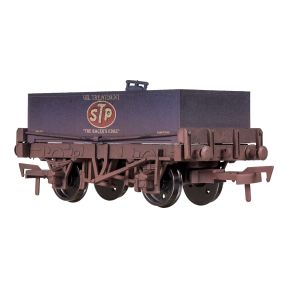 Dapol 4F-032-028 OO Gauge Rectangular Tank STP Oil Weathered