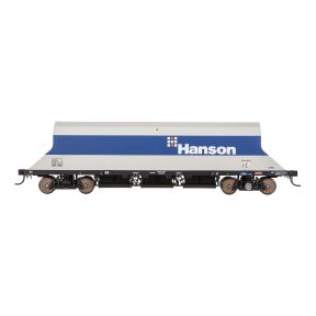Dapol 4F-081-104 OO Gauge PDS JHA Bogie Hopper Middle Hanson Blue And Grey 19802