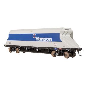 Dapol 4F-081-106 OO Gauge PDS JHA Bogie Hopper Middle Hanson Blue And Grey 19833
