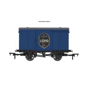 Dapol 4F-011-169 OO Gauge LMS 12 Ton Van Cask Ale Dartmoor Brewery Weathered