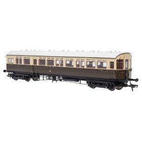 Dapol 4P-004-003 OO Gauge GW Autocoach No.41 GW Chocolate & Cream Twin Cities
