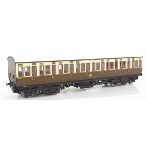 Dapol 4P-020-312 OO Gauge GWR Toplight Third Class Coach GW Shirtbutton 3908