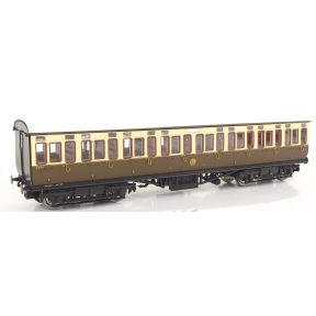 Dapol 4P-020-312 OO Gauge GWR Toplight Third Class Coach GW Shirtbutton 3908