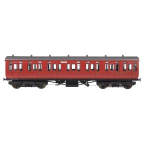 Dapol 4P-020-521 OO Gauge GWR Toplight Composite Coach BR Maroon 7911