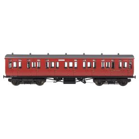 Dapol 4P-020-522 OO Gauge GWR Toplight Composite Coach BR Maroon 7912