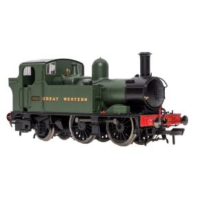 Dapol 4S-006-002S OO Gauge GW 0-4-2 Tank 4820 GW Green Great Western DCC Sound Fitted
