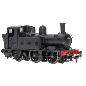 Dapol 4S-006-023S OO Gauge GW 0-4-2 Tank 1401 BR Black GWR DCC Sound Fitted