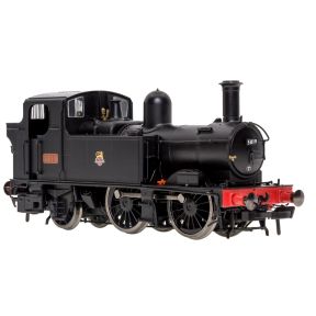 Dapol 4S-006-051S OO Gauge GW 0-4-2 Tank 5819 BR Black Early Crest DCC Sound Fitted