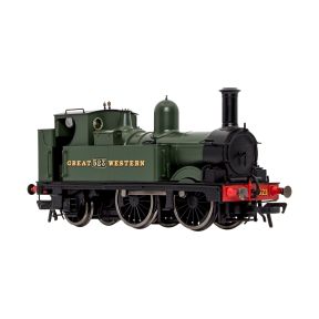 Dapol 4S-517-004S OO Gauge GW 517 0-4-2 Tank 523 GW Green Great Western Closed Cab DCC Sound Fitted