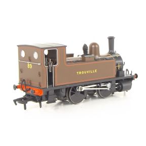 Dapol 4S-018-014 OO Gauge SR B4 0-4-0 Tank No.89 'Trouville' Brown