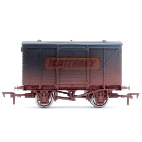 Dapol 4F-011-155 OO Gauge LMS 12 Ton Ventilated Van Matchbox Weathered