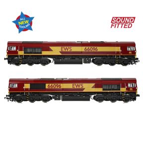 Bachmann 50-000ASF OO Gauge Class 66/0 66096 EWS DCC Sound Fitted