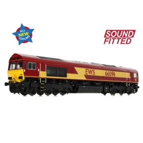 Bachmann 50-000ASF OO Gauge Class 66/0 66096 EWS DCC Sound Fitted
