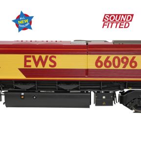 Bachmann 50-000ASF OO Gauge Class 66/0 66096 EWS DCC Sound Fitted
