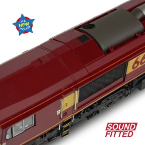Bachmann 50-000ASF OO Gauge Class 66/0 66096 EWS DCC Sound Fitted