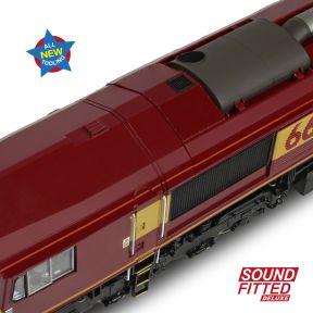 Bachmann 50-000ASFX OO Gauge Class 66/0 66096 EWS DCC Sound Fitted Deluxe