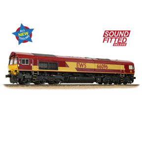 Bachmann 50-000ASFX OO Gauge Class 66/0 66096 EWS DCC Sound Fitted Deluxe