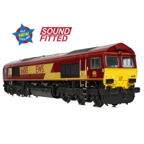 Bachmann 50-000SF OO Gauge Class 66/0 66015 EWS DCC Sound Fitted