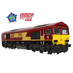 Bachmann 50-000SFX OO Gauge Class 66/0 66015 EWS DCC Sound Fitted Deluxe