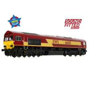 Bachmann 50-000SFX OO Gauge Class 66/0 66015 EWS DCC Sound Fitted Deluxe