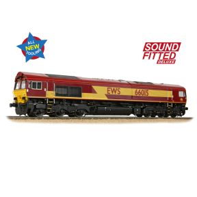 Bachmann 50-000SFX OO Gauge Class 66/0 66015 EWS DCC Sound Fitted Deluxe