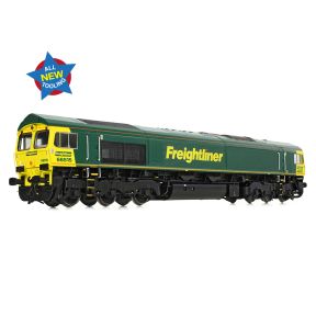 Bachmann 50-001 OO Gauge Class 66/5 66515 Freightliner Green
