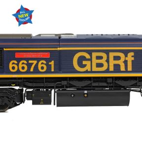 Bachmann 50-003 OO Gauge Class 66/7 66761 'Wensleydale Railway Association' GBRf Europorte