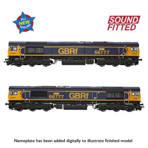 Bachmann 50-003ASF OO Gauge Class 66/7 66777 'Annette' GBRf Europorte DCC Sound Fitted