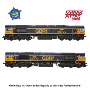 Bachmann 50-003ASFX OO Gauge Class 66/7 66777 'Annette' GBRf Europorte DCC Sound Fitted Deluxe