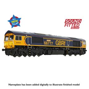 Bachmann 50-003ASFX OO Gauge Class 66/7 66777 'Annette' GBRf Europorte DCC Sound Fitted Deluxe