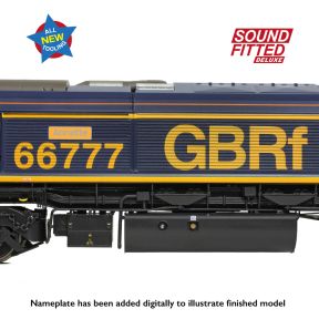 Bachmann 50-003ASFX OO Gauge Class 66/7 66777 'Annette' GBRf Europorte DCC Sound Fitted Deluxe