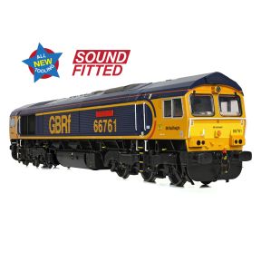 Bachmann 50-003SF OO Gauge Class 66/7 66761 'Wensleydale Railway Association' GBRf Europorte DCC Sound Fitted