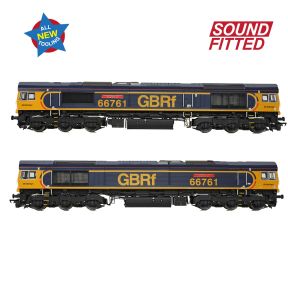 Bachmann 50-003SF OO Gauge Class 66/7 66761 'Wensleydale Railway Association' GBRf Europorte DCC Sound Fitted
