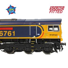 Bachmann 50-003SF OO Gauge Class 66/7 66761 'Wensleydale Railway Association' GBRf Europorte DCC Sound Fitted