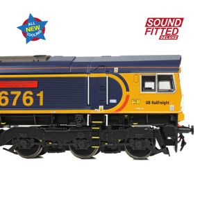 Bachmann 50-003SFX OO Gauge Class 66/7 66761 'Wensleydale Railway Association' GBRf Europorte DCC Sound Fitted Deluxe