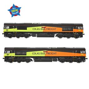 Bachmann 50-004 OO Gauge Class 66/8 66847 'Terry Baker' Colas Rail Freight