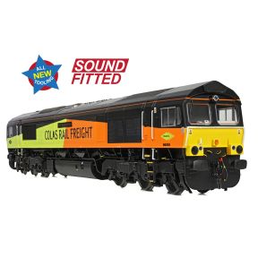 Bachmann 50-004ASF OO Gauge Class 66/8 66850 'David Maidment OBE' Colas Rail Freight DCC Sound Fitted