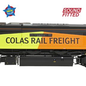 Bachmann 50-004ASF OO Gauge Class 66/8 66850 'David Maidment OBE' Colas Rail Freight DCC Sound Fitted