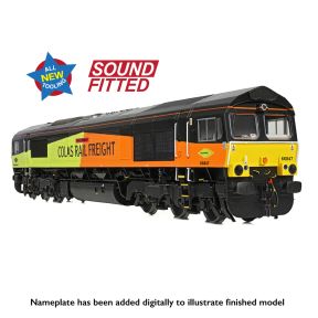 Bachmann 50-004SF OO Gauge Class 66/8 66847 'Terry Baker' Colas Rail Freight DCC Sound Fitted