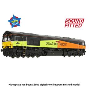 Bachmann 50-004SF OO Gauge Class 66/8 66847 'Terry Baker' Colas Rail Freight DCC Sound Fitted