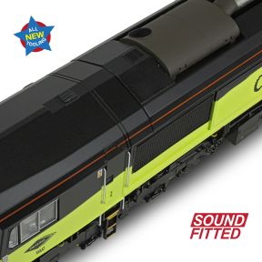Bachmann 50-004SF OO Gauge Class 66/8 66847 'Terry Baker' Colas Rail Freight DCC Sound Fitted