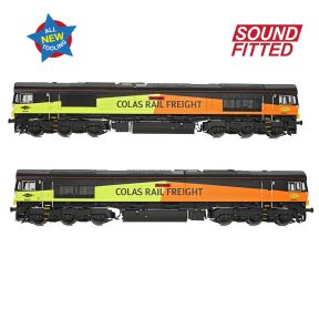 Bachmann 50-004SF OO Gauge Class 66/8 66847 'Terry Baker' Colas Rail Freight DCC Sound Fitted
