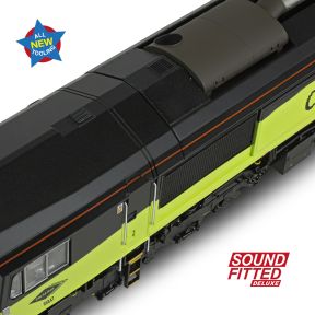 Bachmann 50-004SFX OO Gauge Class 66/8 66847 'Terry Baker' Colas Rail Freight DCC Sound Fitted Deluxe