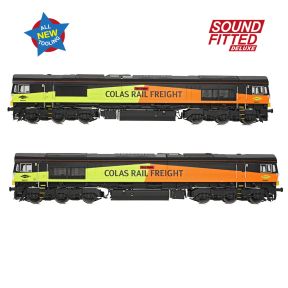 Bachmann 50-004SFX OO Gauge Class 66/8 66847 'Terry Baker' Colas Rail Freight DCC Sound Fitted Deluxe