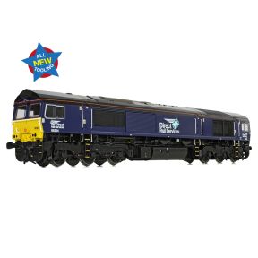 Bachmann 50-009 OO Gauge Class 66/3 66304 DRS Compass Small Logo