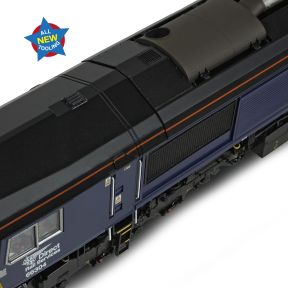 Bachmann 50-009 OO Gauge Class 66/3 66304 DRS Compass Small Logo